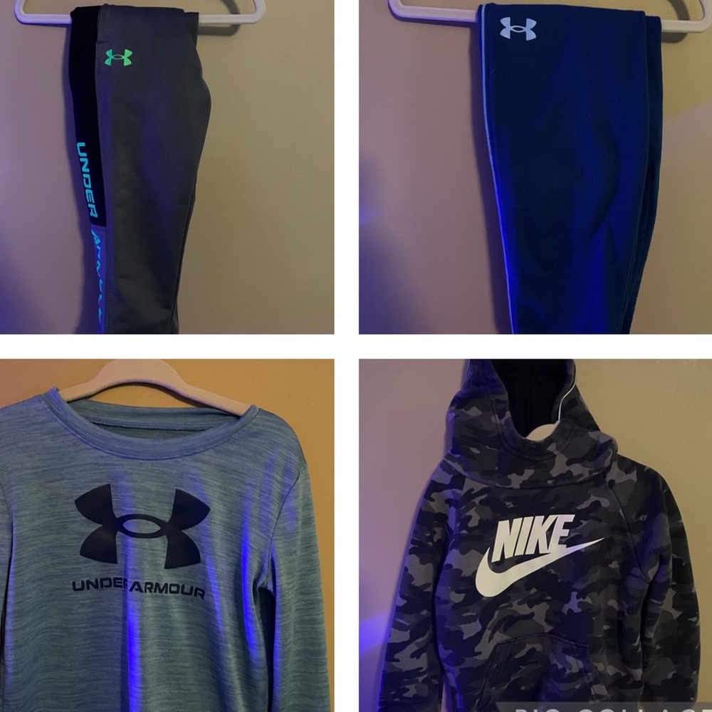 Toddler bundle size 2t. Nike and Under Armour